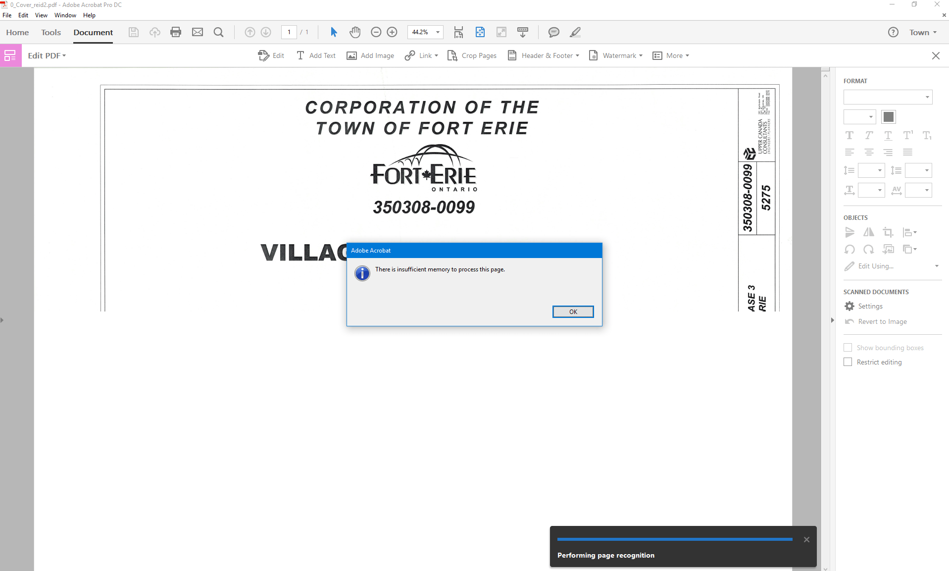 There is insufficient memory to process this page Adobe Community 8066117